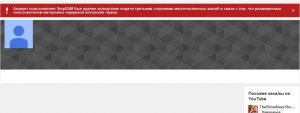 Тем временем закрыт канал СтопХам на YouTube